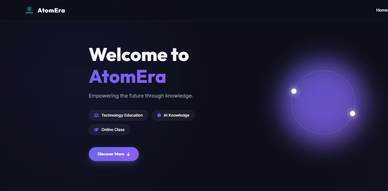 Screenshot of atomera.tech